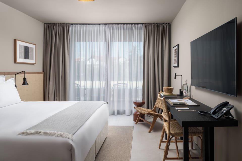 Superior Double Room, Balcony | In-room safe, desk, blackout drapes, iron/ironing board