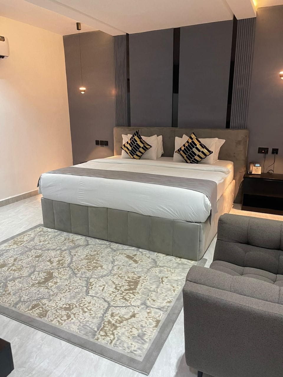 Grand Room | Egyptian cotton sheets, premium bedding, Select Comfort beds
