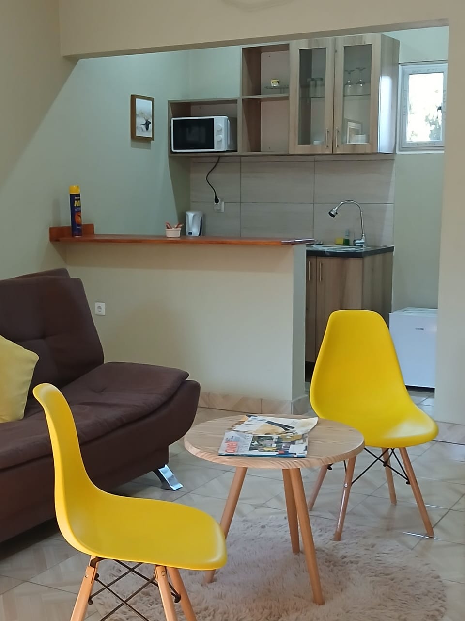 Classic Studio, Patio | Private kitchen | Mini-fridge, microwave, oven, stovetop