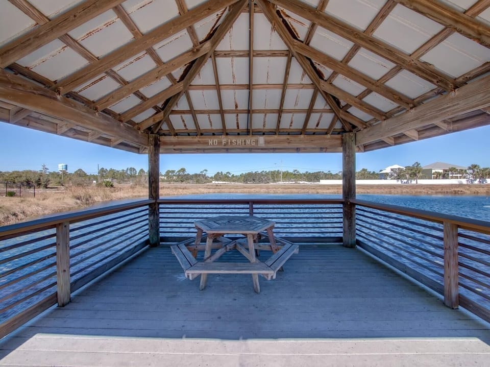 Condo, 1 King Bed with Sofa bed (Grand Caribbean in Perdido Key 111E) | Outdoor dining