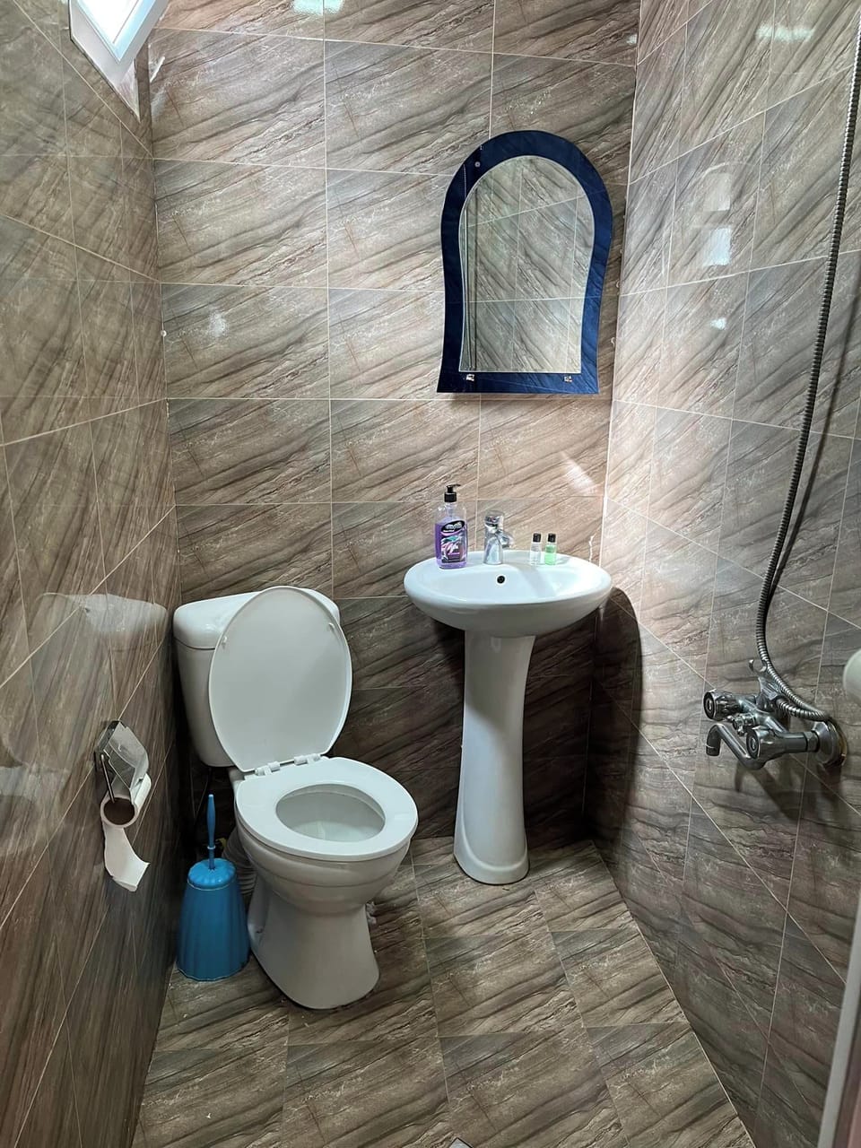 Comfort Room, Patio, Garden View | Bathroom | Hair dryer, bathrobes