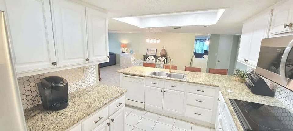 Condo, Multiple Beds, Balcony (Saida Towers IV #303) | Private kitchen | Fridge, microwave, oven, stovetop