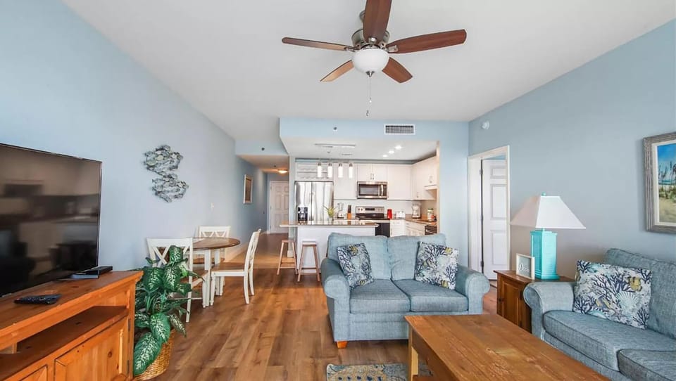 Condo, Multiple Beds (Laketown Wharf 827 - Life's A Beach) | Living area