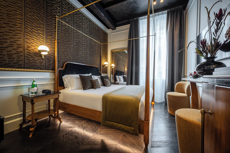 Executive Double Room | Premium bedding, minibar, in-room safe, blackout drapes