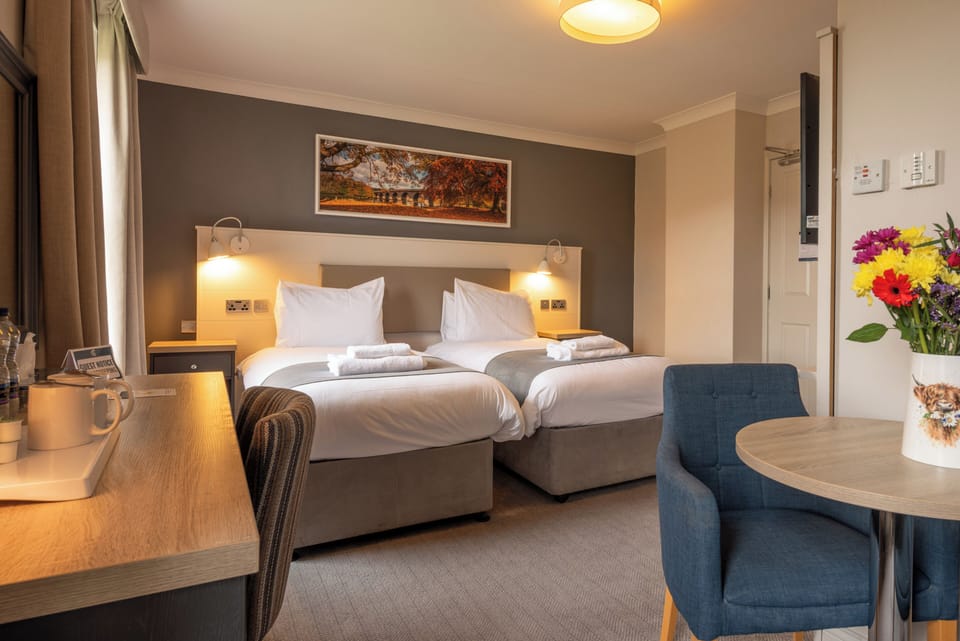 Superior Twin Room, River View | Desk, iron/ironing board, free WiFi, bed sheets