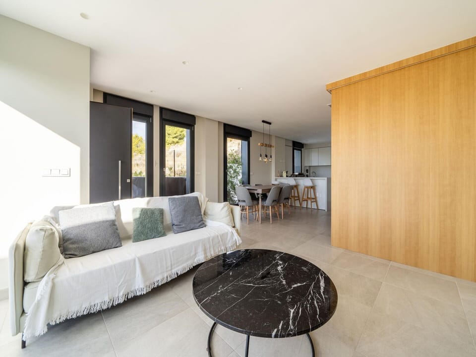 Villa | Living area | Fireplace