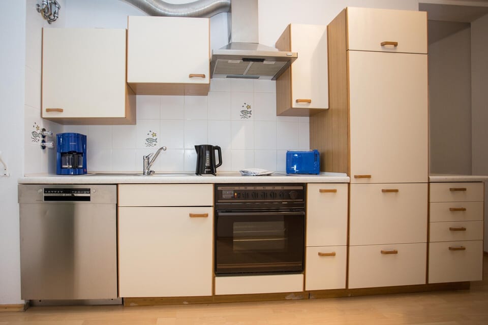 Apartment | Private kitchen | Highchair, cookware/dishes/utensils