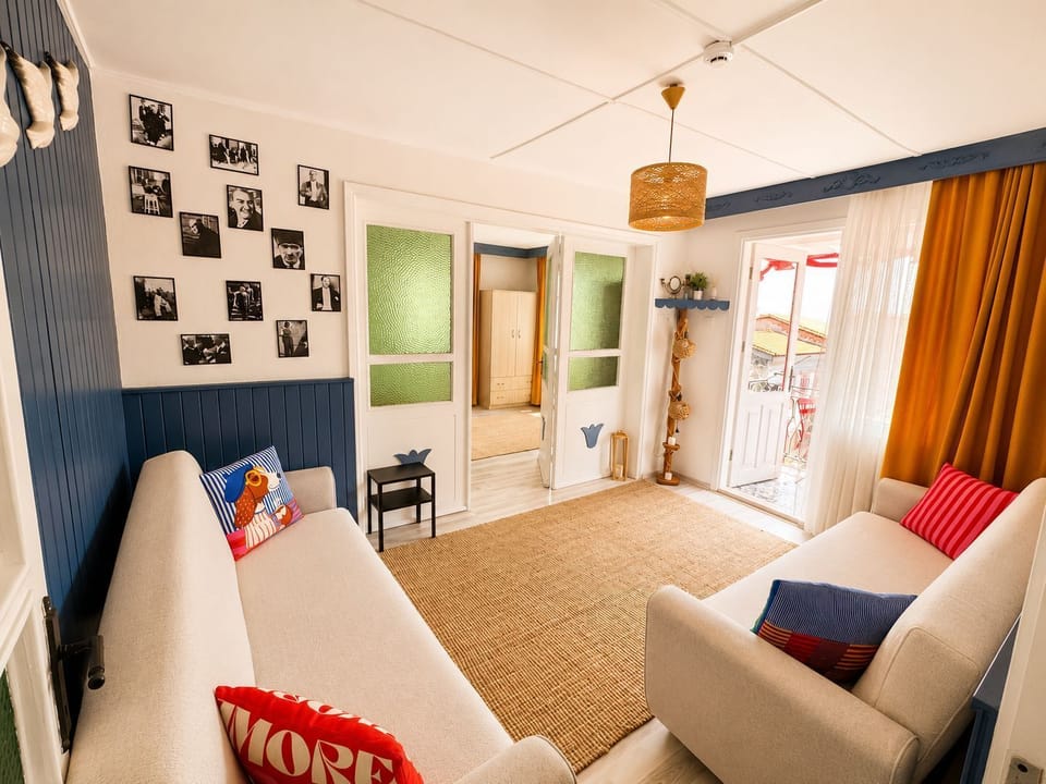 Apartment, Sea View | Living area | LCD TV