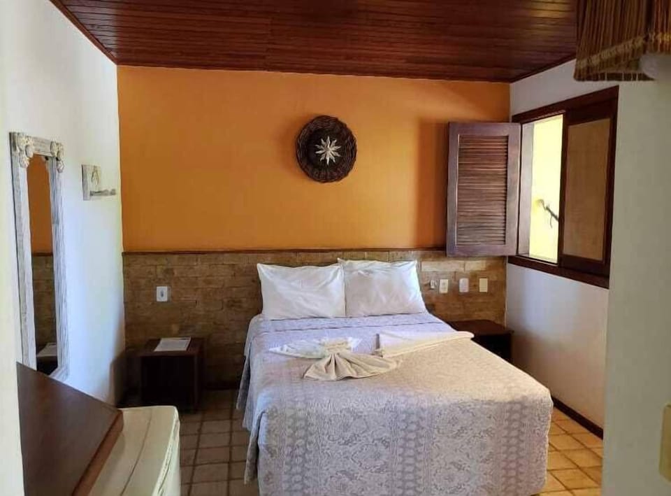 Quarto duplo com varanda