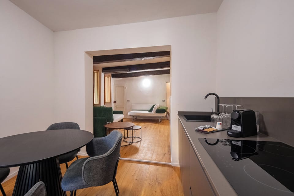 Condo | Living area | 32-inch flat-screen TV with cable channels