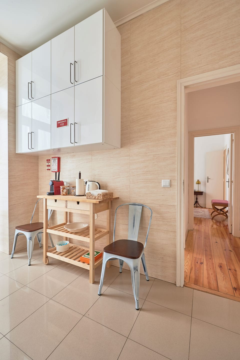 Apartment | Private kitchen | Fridge, microwave, stovetop