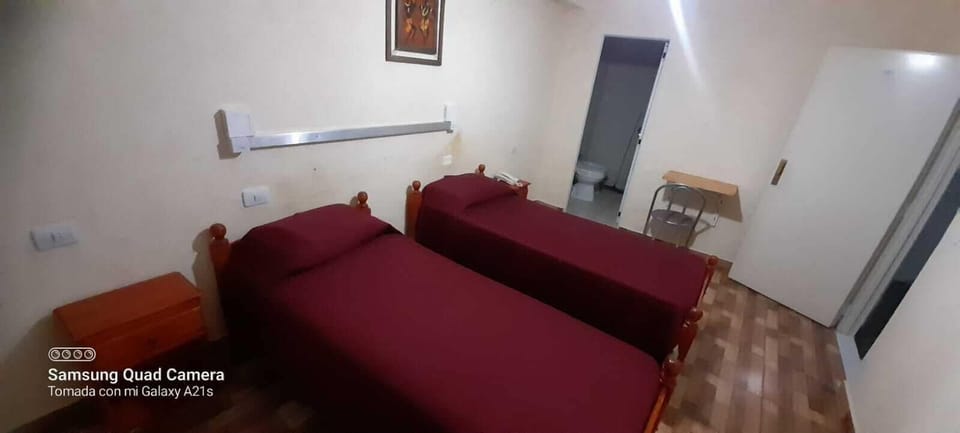 Free WiFi, bed sheets