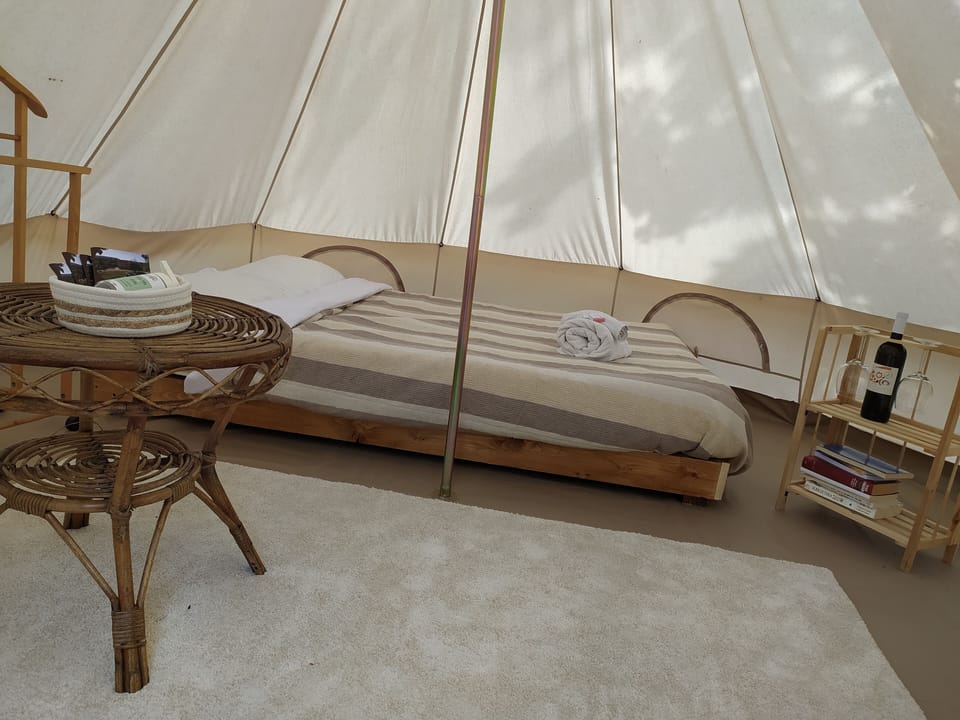 Exclusive Tent | Blackout drapes, free WiFi