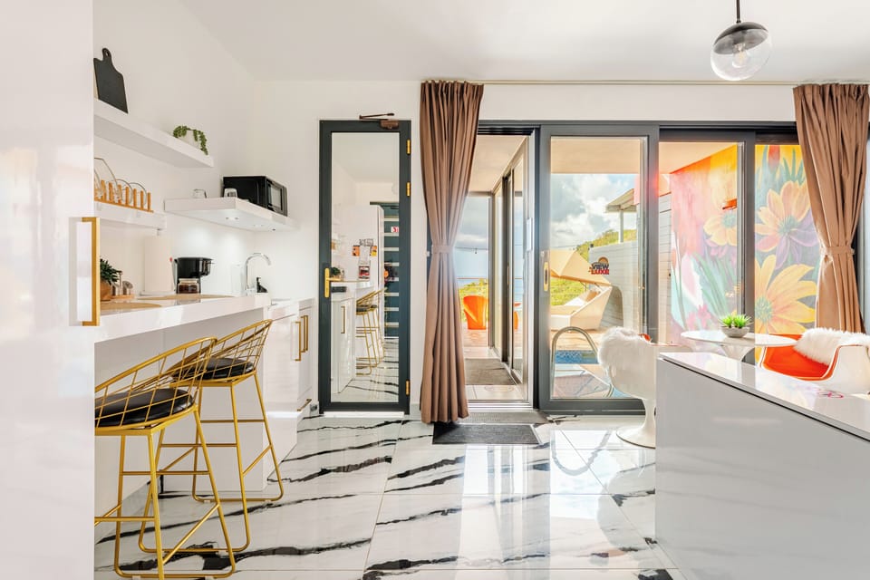 Campo Suite | Private & Heated pool | Accessibility | Private kitchen | Mini-fridge, microwave, stovetop, espresso maker
