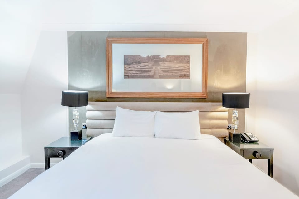 In-room safe, desk, laptop workspace, blackout drapes