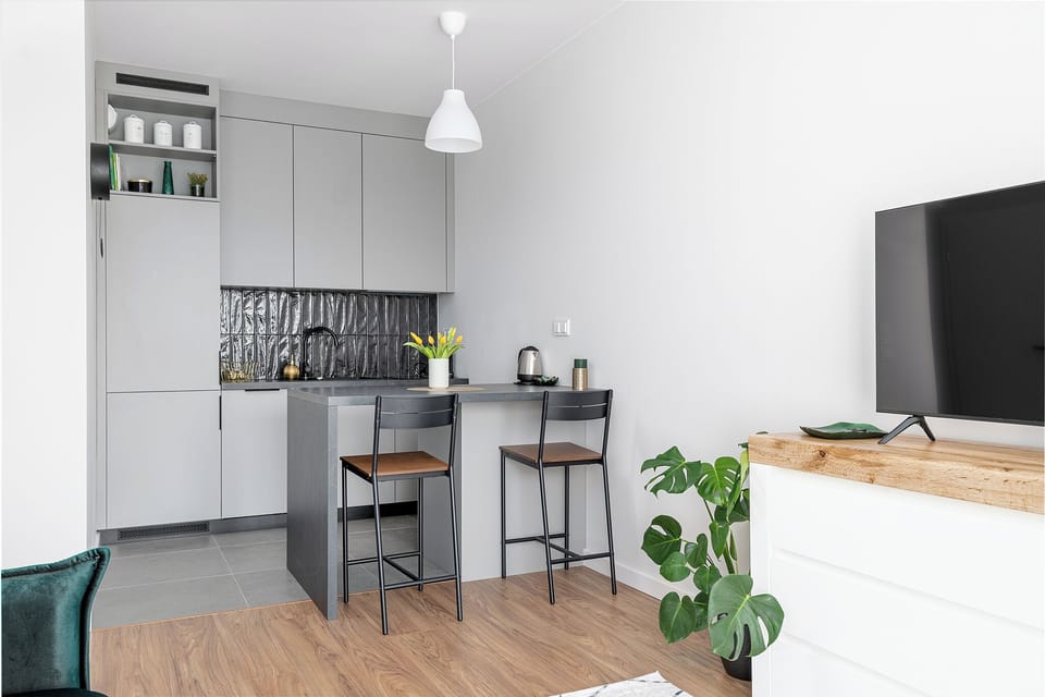 Classic Apartment, Balcony | Private kitchenette | Electric kettle