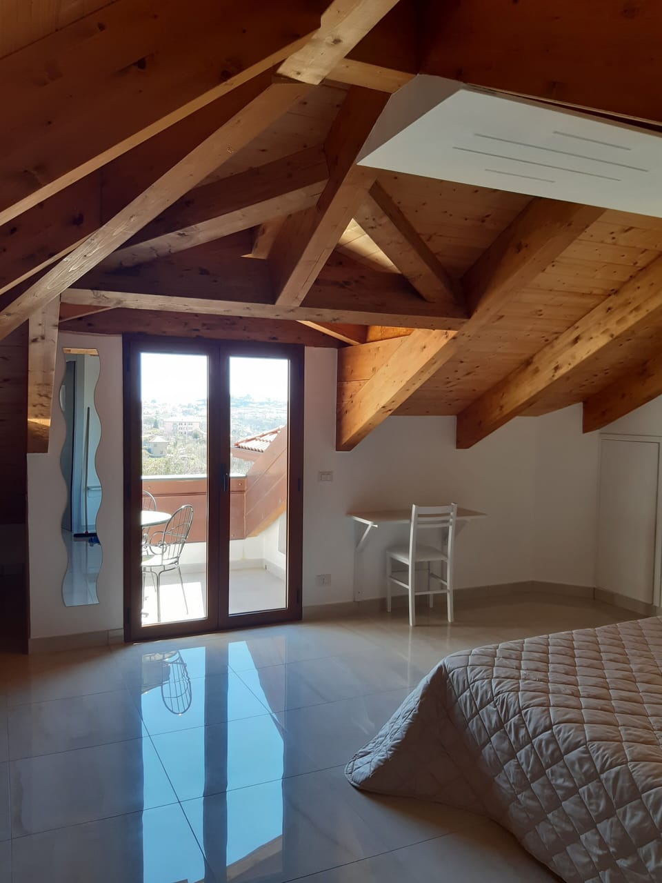 Triple Room, Balcony, Hill View | Desk, free WiFi