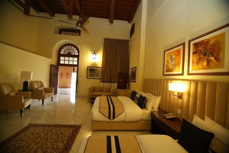 Deluxe Double or Twin Room, Garden View | Minibar, soundproofing, free WiFi