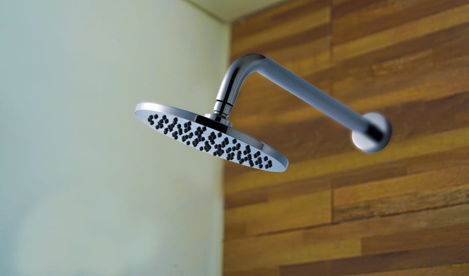 Deluxe Double Room, Balcony, Pool View | Bathroom shower