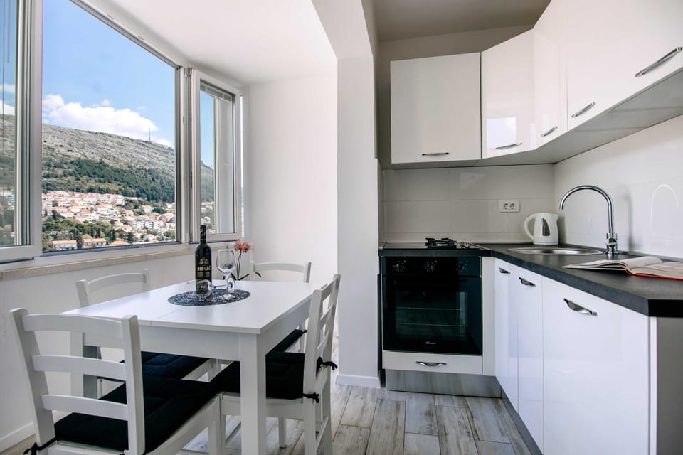 Apartment (Two Bedroom Apartment with City View) | Private kitchen | Fridge
