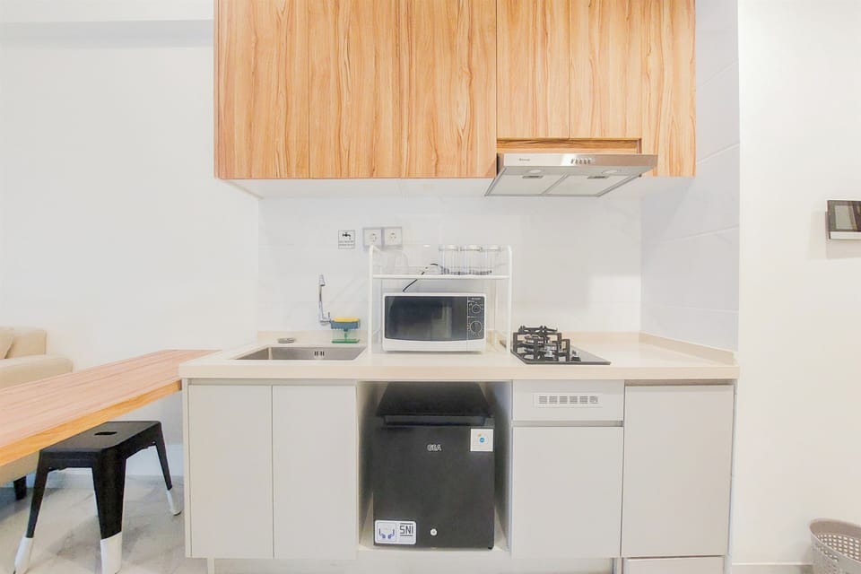 Apartment | Private kitchen | Microwave, stovetop