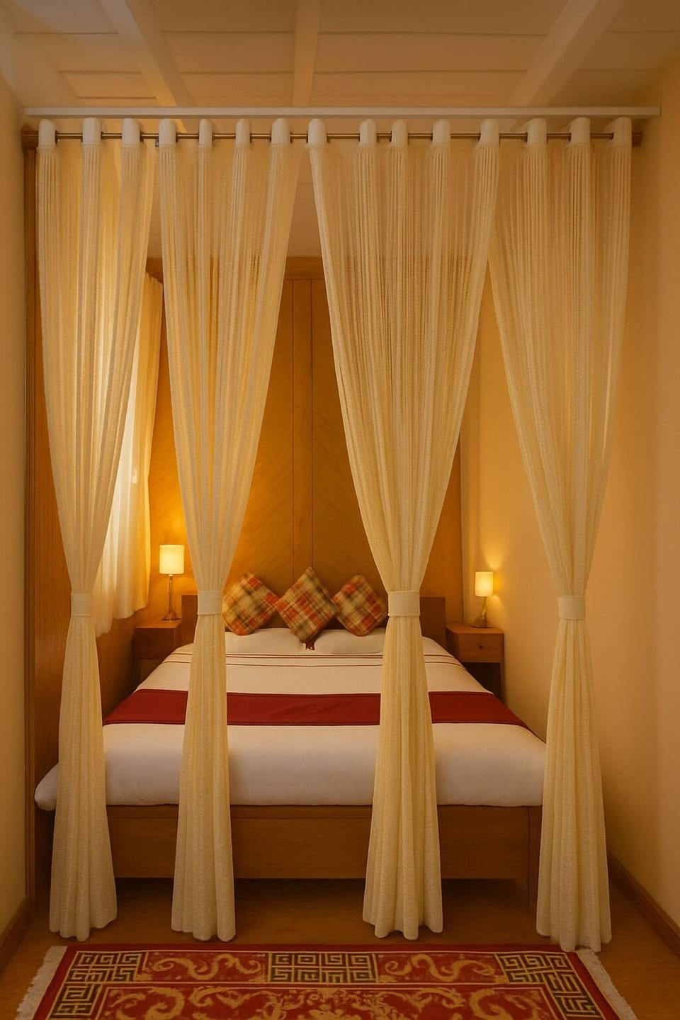 Mountain Vista Family Suite with Terrace | Premium bedding, soundproofing, free WiFi, bed sheets