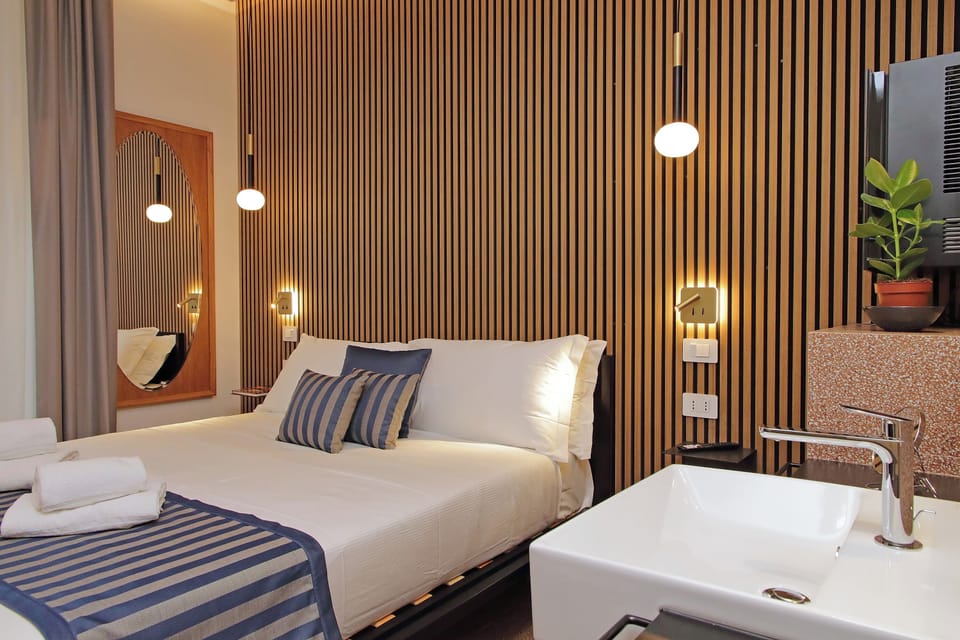 Classic Double Room, City View | Free minibar items, in-room safe, desk, laptop workspace