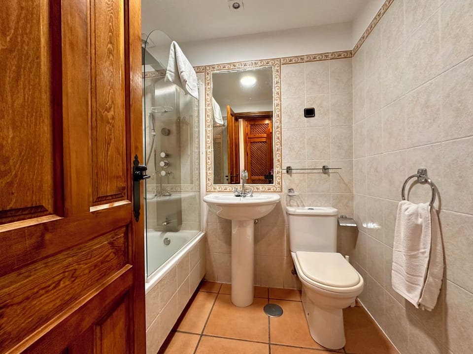 Hydromassage showerhead, bidet, heated floors