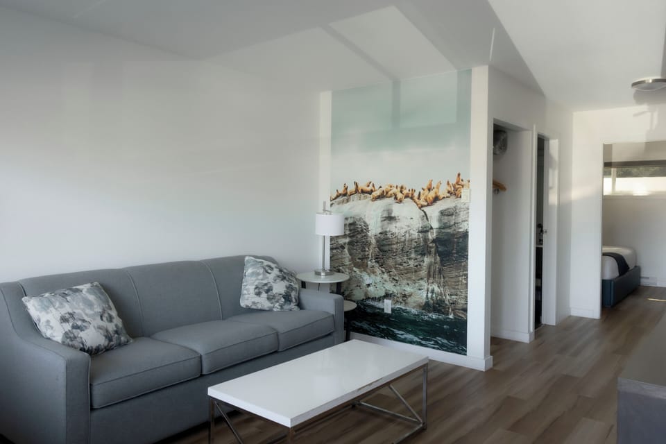 Standard Room, 1 King Bed with Sofa bed | Living area | 40-inch LCD TV with cable channels, TV