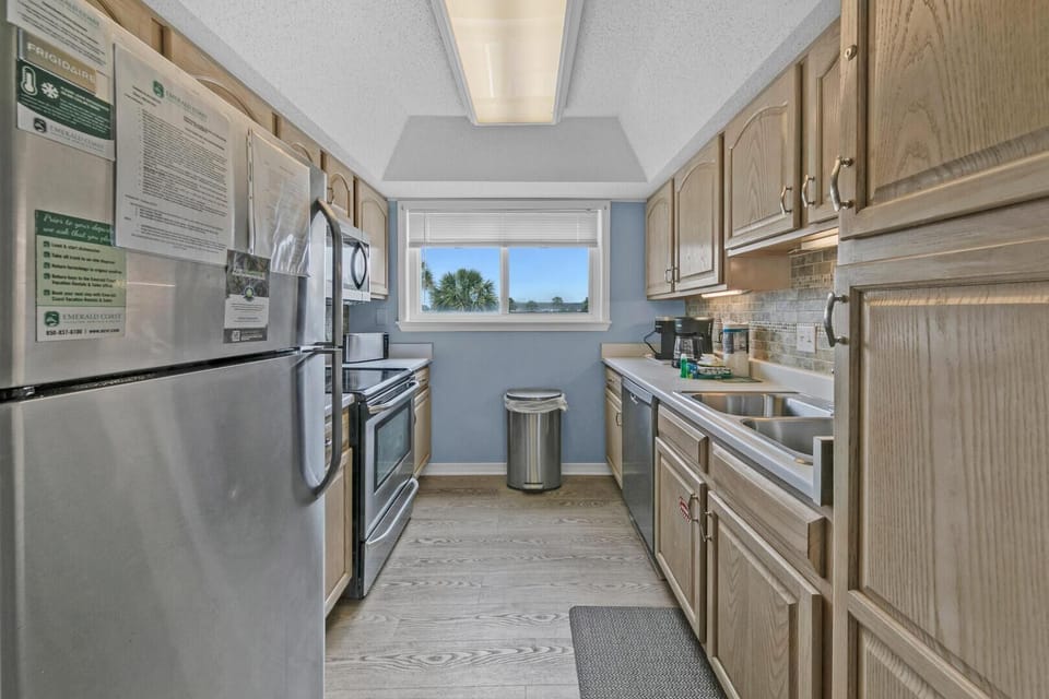 Condo, Multiple Beds, Ocean View (Southbay by the Gulf 129) | Private kitchen | Oven, toaster