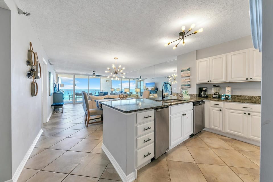 Condo, Multiple Beds, Beach View (Hidden Dunes Gulfside 502) | Private kitchen | Oven, toaster