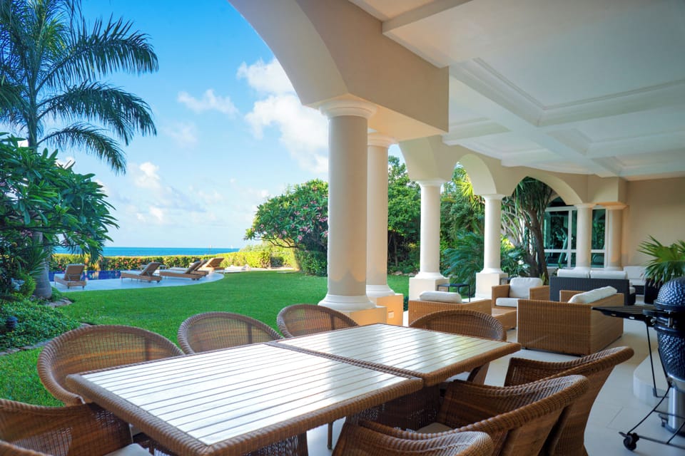 Premium Villa, Private Pool, Beach View | Terrace/patio