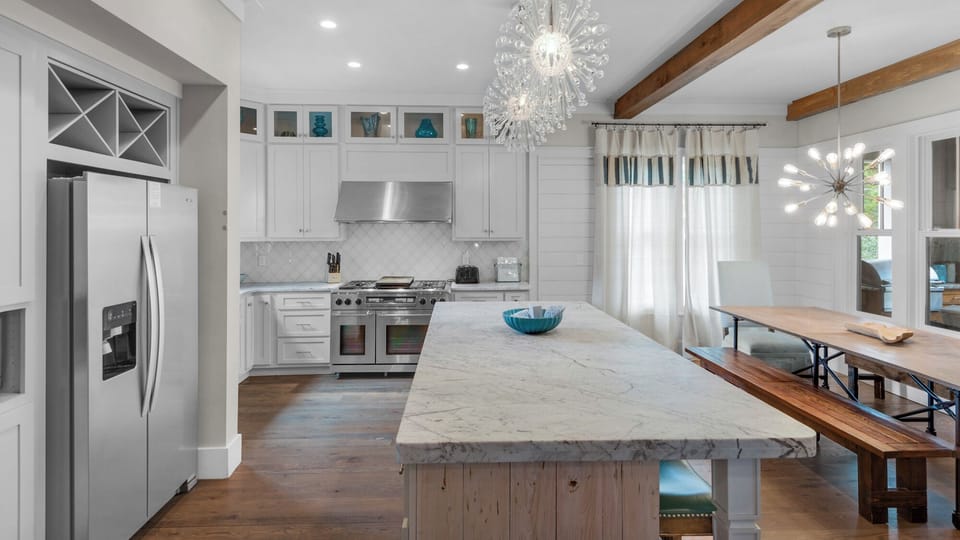 House, Multiple Beds, Patio, Garden View (Ocean Park) | Private kitchen | Coffee/tea maker