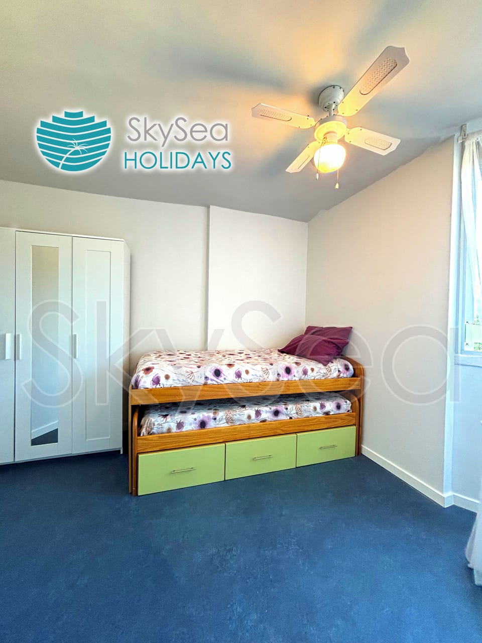 Family Apartment, 2 Bedrooms, Pool View | Individually decorated, individually furnished, laptop workspace