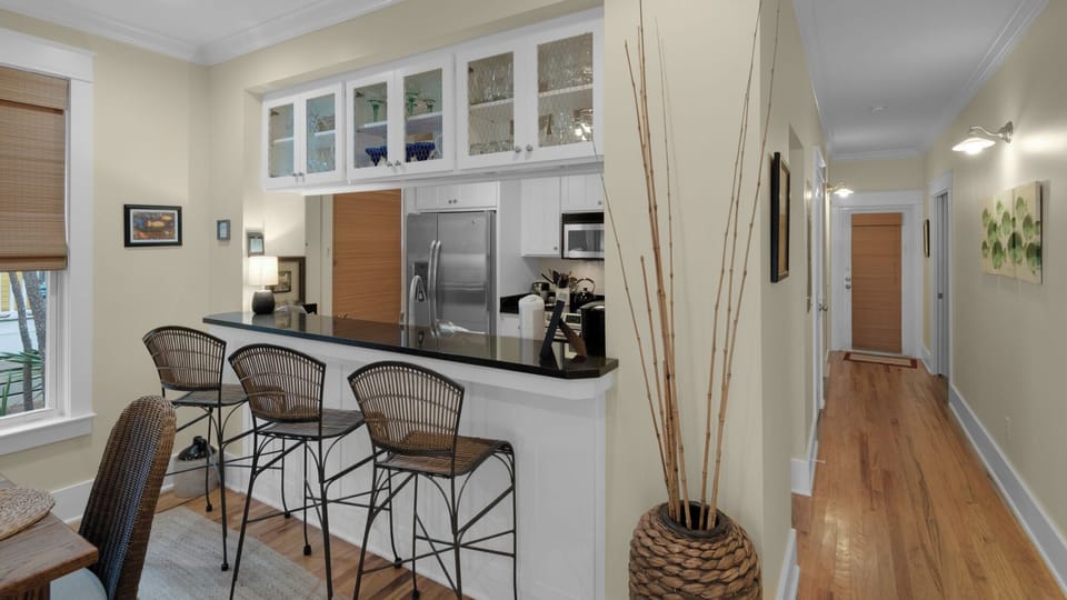 House, Multiple Beds, Patio, Garden View (Quietude) | Private kitchen | Dining tables