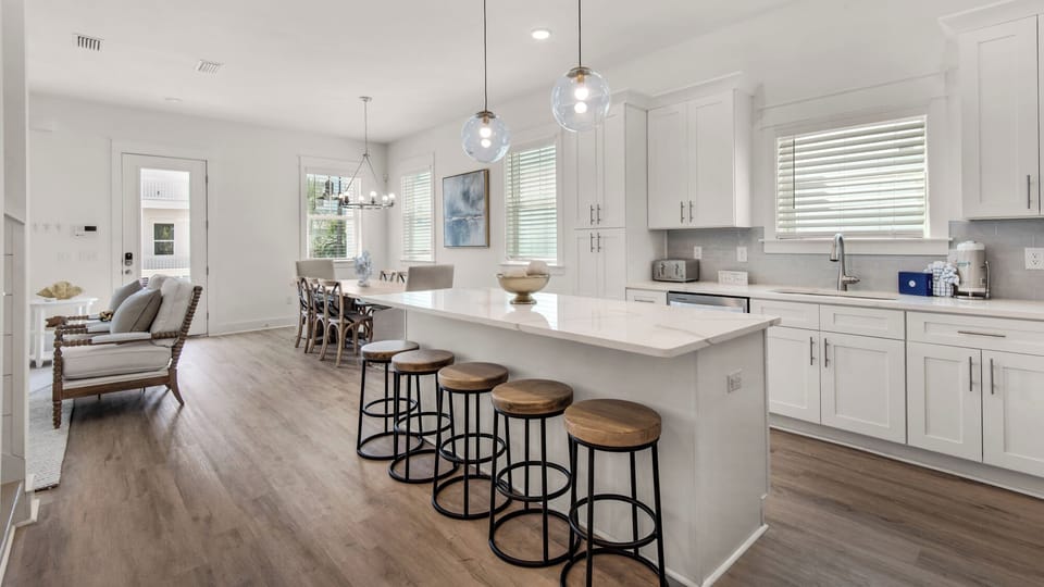 House, Multiple Beds, Balcony, Garden View (Serene Stay on 30A) | Private kitchen | Coffee/tea maker