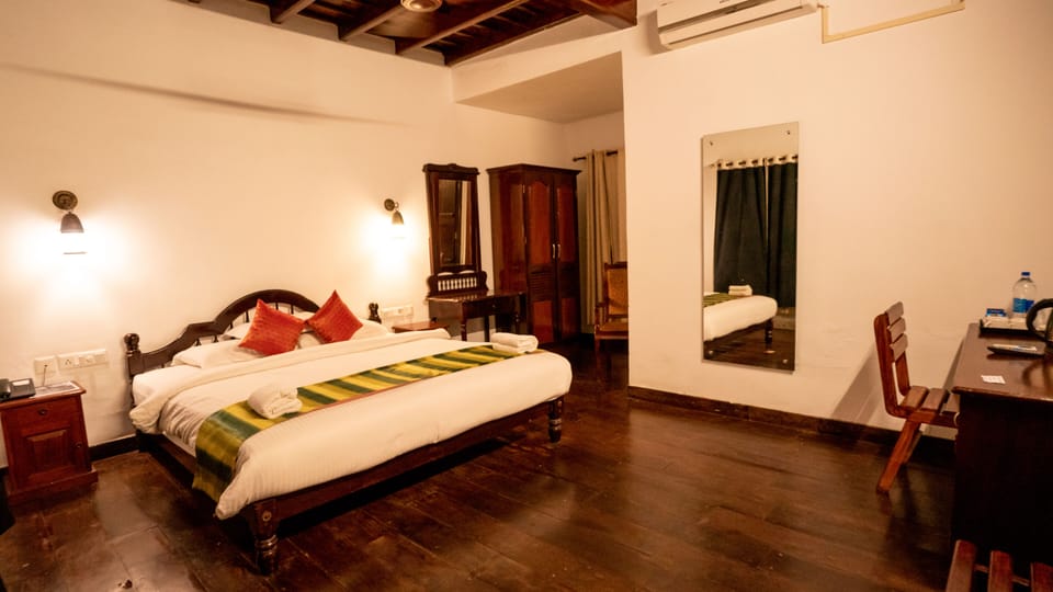 Deluxe Room, Patio, Pool View | Laptop workspace, free WiFi