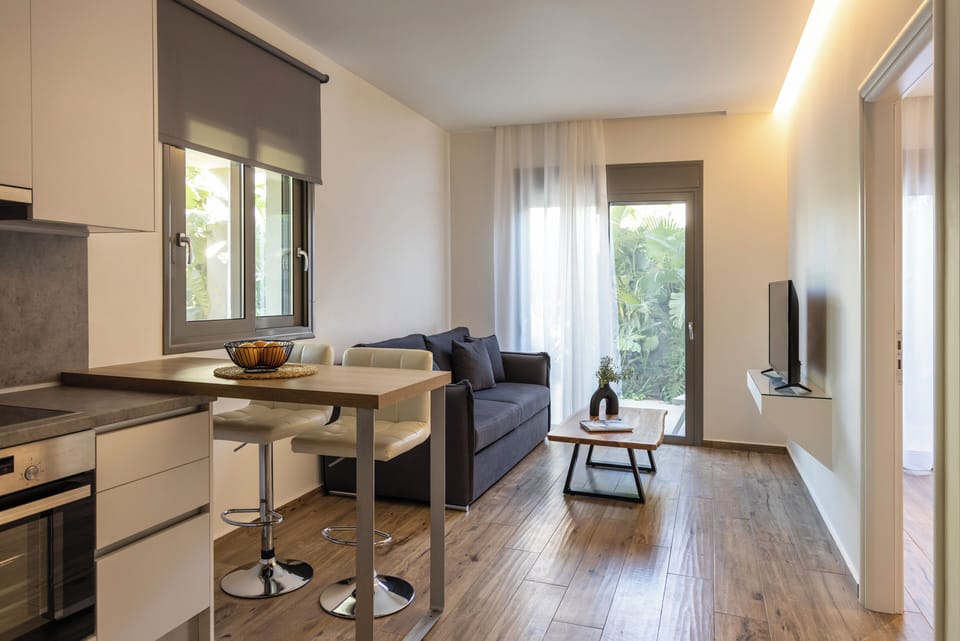 Superior Suite | Living area | 32-inch Smart TV with digital channels