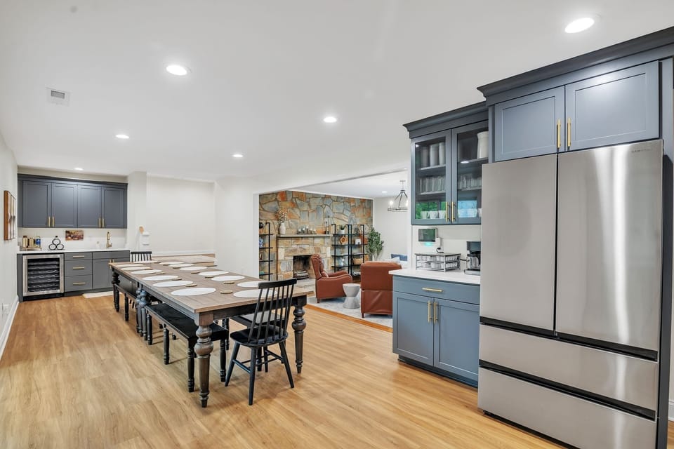 Cottage, 5 Bedrooms | Private kitchen | Coffee/tea maker, fridge, oven