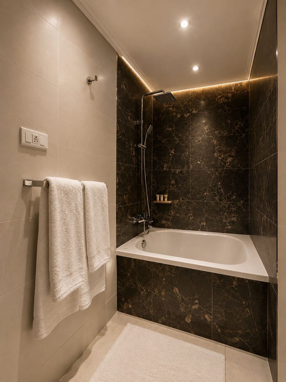 Superior Twin/Double Room - Pyramids View | Bathroom | Free toiletries, hair dryer, slippers, bidet