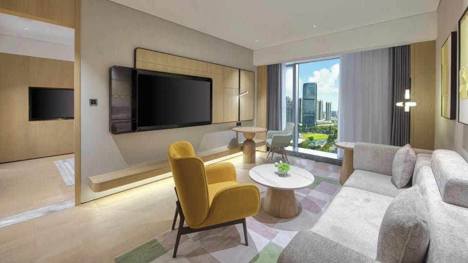 Suite, 1 Bedroom | Premium bedding, down comforters, memory foam beds, in-room safe