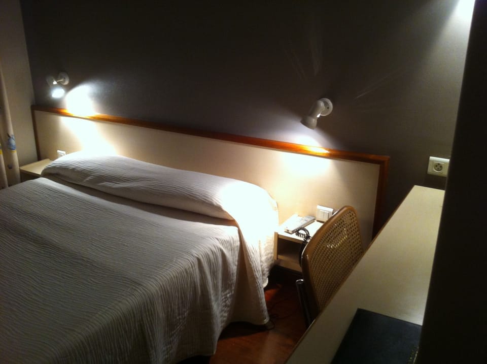 Single Room | Desk, blackout drapes, soundproofing, iron/ironing board