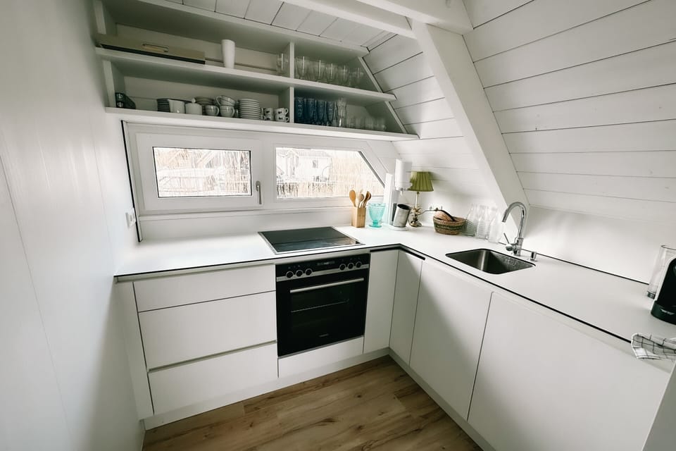 Superior House, Lake View | Private kitchen | Full-size fridge, oven, stovetop, dishwasher
