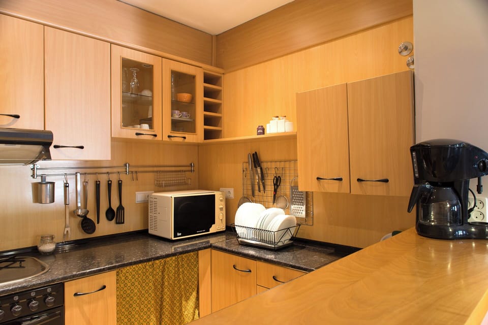 Comfort Penthouse, Mountain View | Private kitchen | Dishwasher, toaster