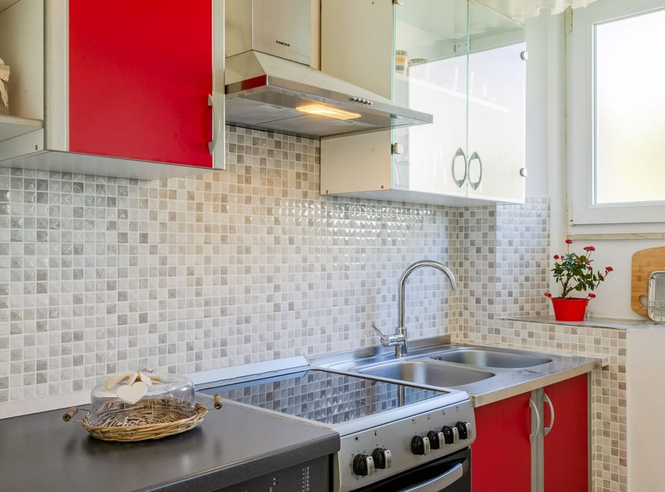 Apartment (Two Bedroom Apartment with Terrace an) | Private kitchen | Fridge