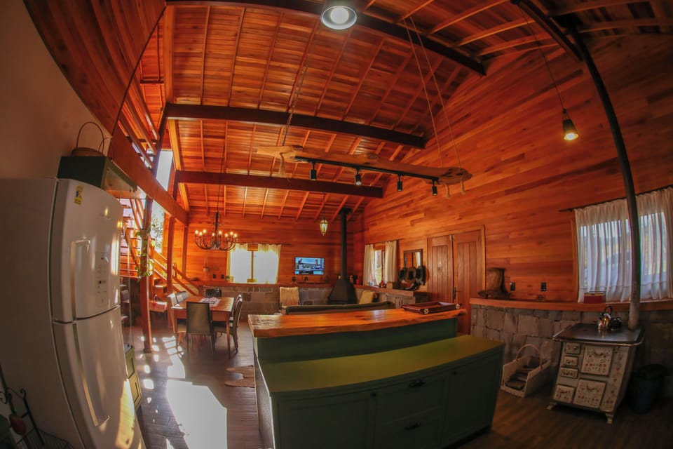 Family Cottage | Living area | Flat-screen TV, fireplace