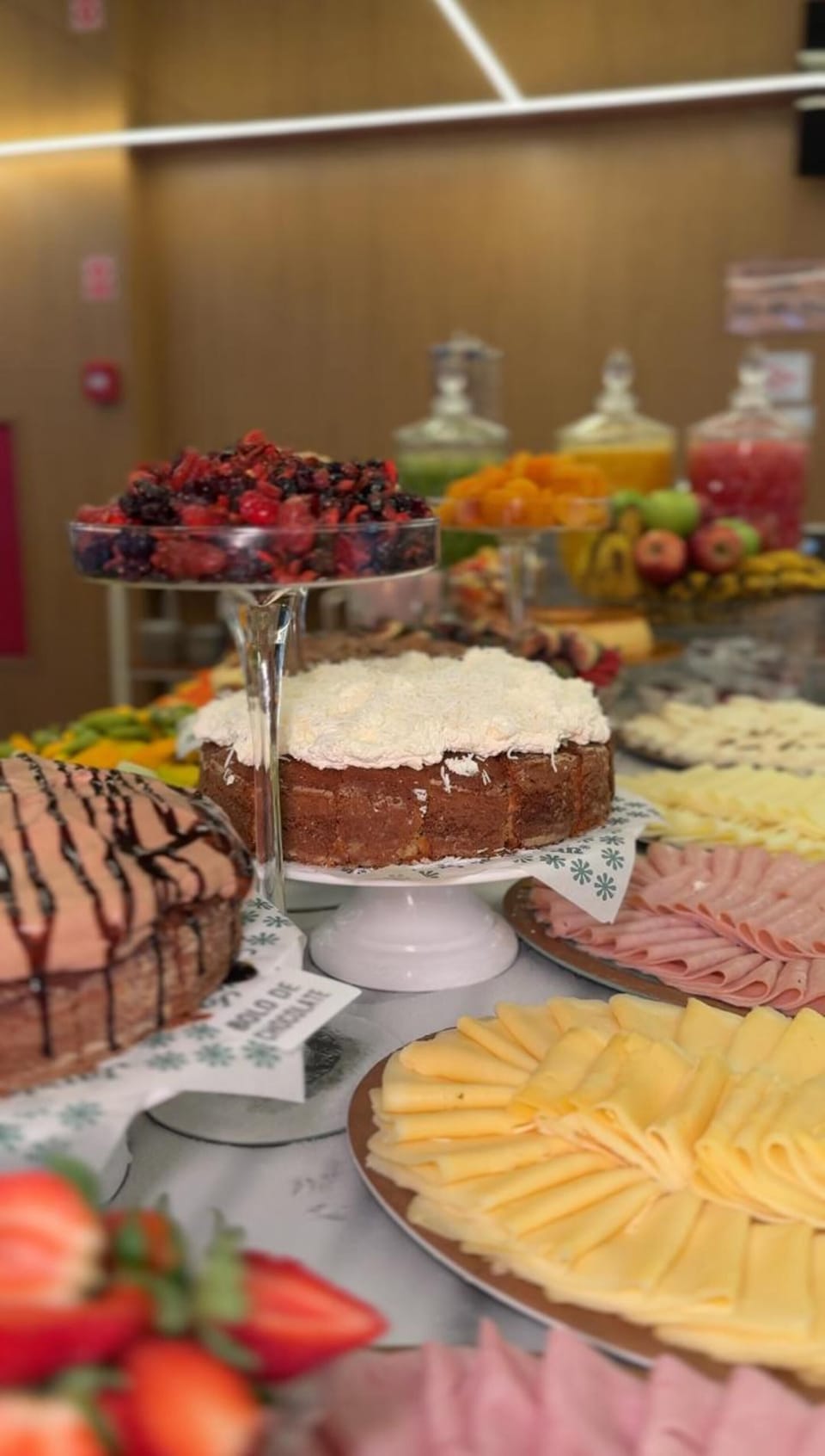Breakfast buffet