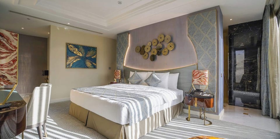 Premium bedding, minibar, in-room safe, blackout drapes