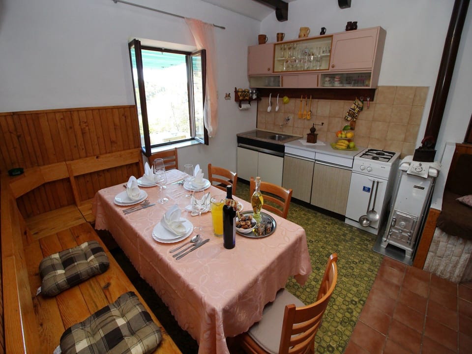 House (Two Bedroom Holiday Home with Terrace) | Private kitchen | Fridge