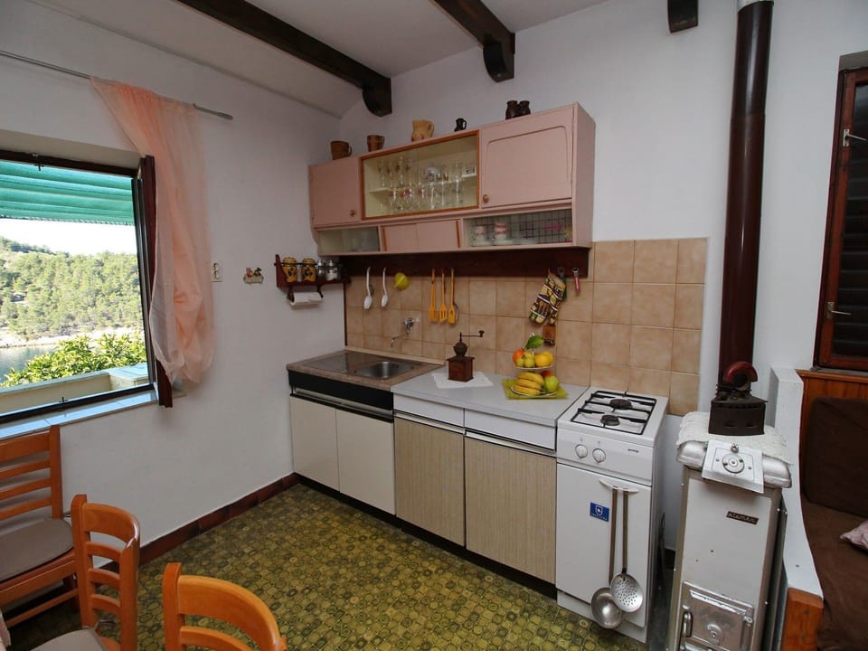 House (Two Bedroom Holiday Home with Terrace) | Private kitchen | Fridge